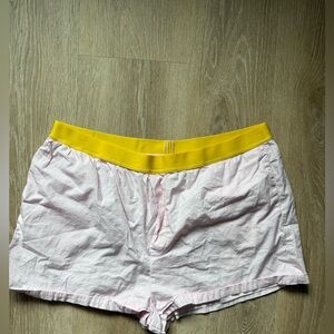 Anthropologie Color Block Pajama Shorts XL‎ Pristine Condition